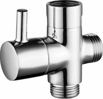 OEM V&aacute;lvula De Ducha De Lat&oacute;n De 1 Pieza Con Adaptador En T, V&aacute;lvula Desviadora De Brazo De Ducha De 3 V&iacute;as G1/2, V&aacute;lvula De Ducha Universal De 3 V&iacute;as, La