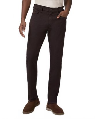 Paige Transcend Federal Slim Straight Jean In Deep Chocolate