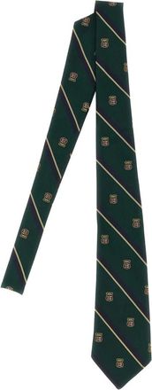 Polo Ralph Lauren Club Tie - Heren - Stropdassen - Groen - ONE Size - Wol - Accessoires