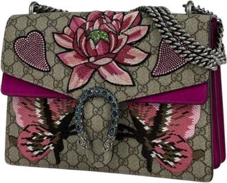 Gucci Pre-owned Cross Body Bags, female, Multicolor, Size: ONE SIZE Pre-owned Vintage Shoulder Bag