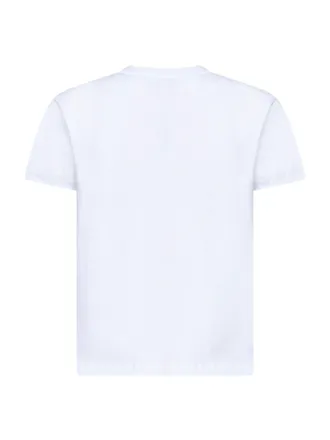 Ami Logo-Embroidered T-Shirt - White