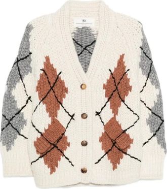 Ermanno Scervino Dames, Truien, Veelkleurig, Maat: M Zijde