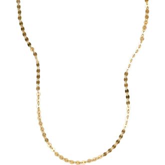 Made by Mary Mini Poppy Choker Necklace in Gold Filled at Nordstrom, Size 14