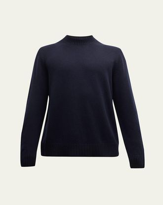 Loro Piana Mens Girocollo Baby Cashmere Crewneck Sweater