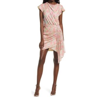 Saylor Theodora Sequin Minidress in Multi at Nordstrom Rack, Size X-Small