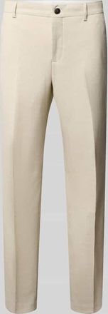Selected Slim Fit Anzughose mit Woll-Anteil Modell SLIM-OASIS in Offwhite, Gr&ouml;&szlig;e 44