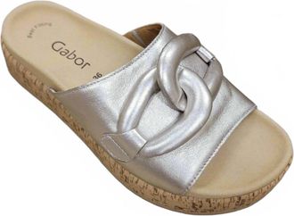 Gabor Womens Sandal In Puder Tonal