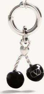 Valentino Garavani Mono Orecchino Valentino Garavani Chez Valentino In Metallo E Smalto Uomo PALLADIO UNI