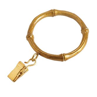 Ballard Designs Set of 10 Bamboo Drapery Rings - Ballard Designs