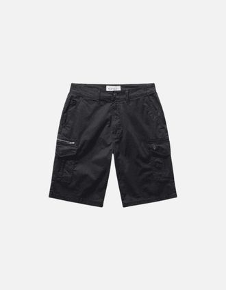 883 Police Mens Lindros Black Cargo Shorts