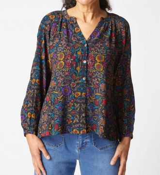 Habitat Off The Vine Romance Shirt In Black
