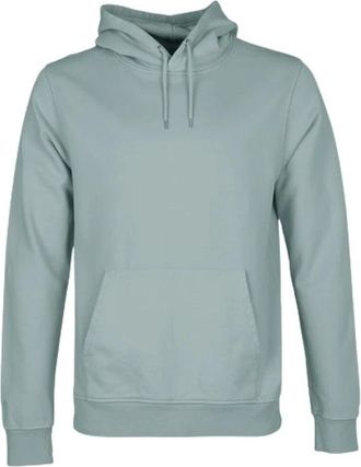 Colorful Standard Klassieke organische kap - Heren - Hoodies - Blauw - S - Hoodies & sweatvesten
