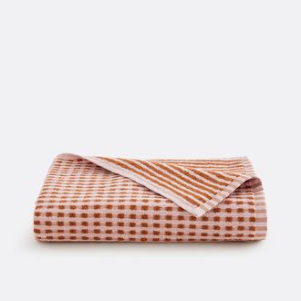 La Redoute Interieurs Maxi geweven badlaken, jacquard badstof 500 g, GRANNA