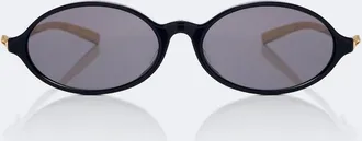 Dior Occhiali da sole ovali Dior Bow R2I