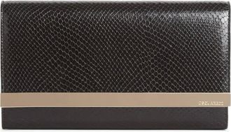 Dsquared2 Portafoglio goffrato in pelle - Nero