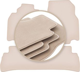 OEM Alfombrillas Beige Premium Para Nissan Cube Z12 Keicar 2008-2011