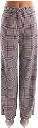 Marella Mllcanapa Wijde Broek - Dames - Wijde Broeken - Veelkleurig - XS - Katoen - Broeken