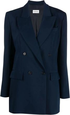 P.A.R.O.S.H. Blauwe Jas - Dames - Blazers - Blauw - M - Jassen