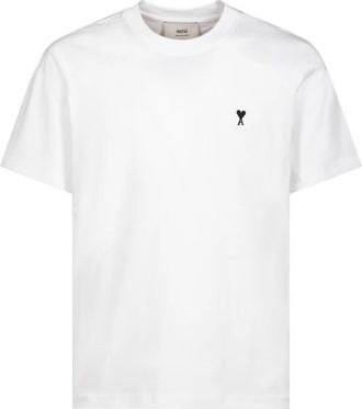 Ami Ami De Coeur T-Shirt - Heren - T-shirts - Wit - S - Katoen - Tops