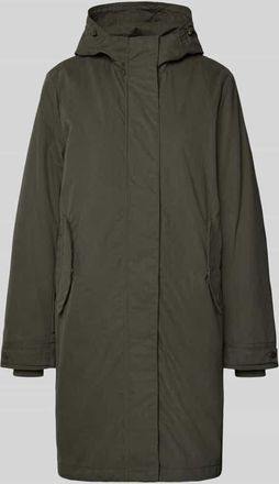 Camel Active Parka mit herausnehmbarem Futter im Leo-Design in Gruen, Größe 36