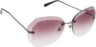Chanel Pre-owned Accessories, female, Red, Size: ONE SIZE Pre-owned Vintage Sunglasses