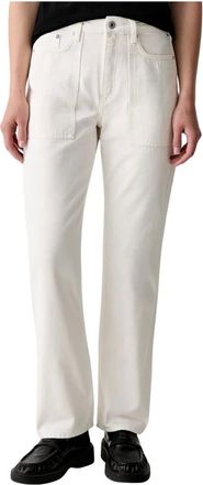 Karl Lagerfeld Jeans, Dames, Beige, W30 L30, Katoen, Straight Jeans