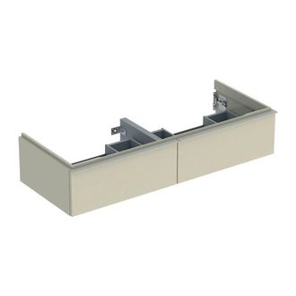 Keramag Geberit Waschtischunterschrank Icon 1200x247x476mm F D-wt Sandgrau Hochglanz