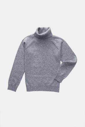 Braun Hamburg Men - Kids cashmere turtleneck jumper grey