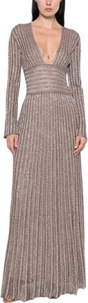 Missoni Dames, Jurken, Bruin, Maat: M