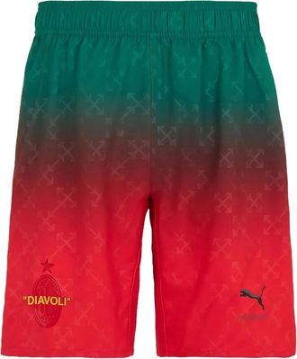 Puma Shorts AC MILAN x OFF-WHITE Authentic - Rosso