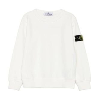 Stone Island Joggers - male - Stone Island - Kids Sweatshirts - White - 8 Y - Kids