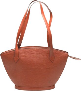 Louis Vuitton Brown Epi Leather Handbag Tote Bag (Pre-Owned)