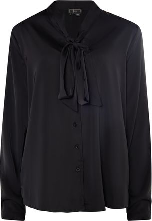 Faina sjaal blouse Dames zwart