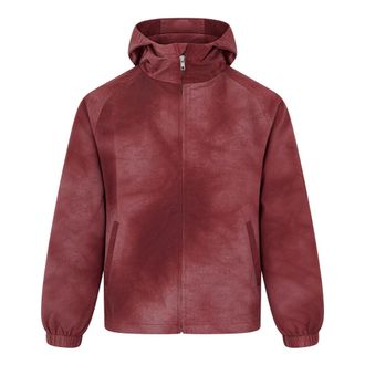 Arte Chaqueta con cremallera y capucha - Jackets - Hombre - Rojo - S