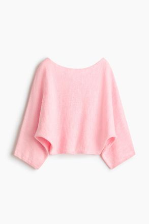 H&M Pullover mit Fledermaus&auml;rmeln - Pink