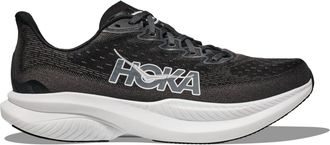 Hoka One One Mens Mach 6 Running Shoes In Black / White