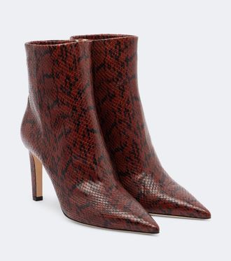 Jimmy Choo London Botines Frankie de piel grabada