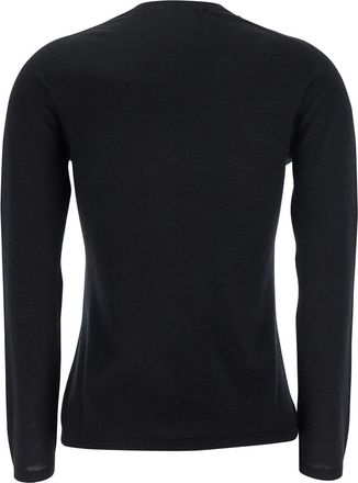 Max Mara Black Cashmere V-Neck Sweater For Women Tops Top