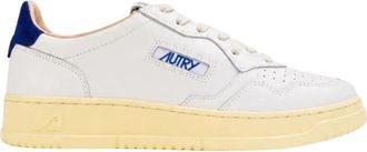 Autry Medalist Low - Dames - Sneakers - Wit - 40 EU - Katoen - Schoenen