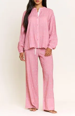 Honeydew Intimates Good Life Pajamas in Rosy Meadow Ditsy at Nordstrom, Size X-Small