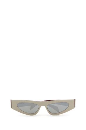 Gucci Womens Silver Metal Sunglasses Silversilversilver Exterior: Occhiali Da Sole