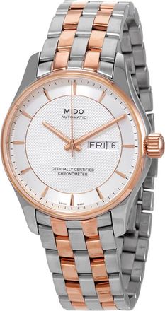 Mido Belluna Automatic Silver Dial Mens Watch M0014312203192