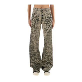 Rick Owens Jeans Concordians Wide-Leg - - Jeans - Donna - Nero - W28