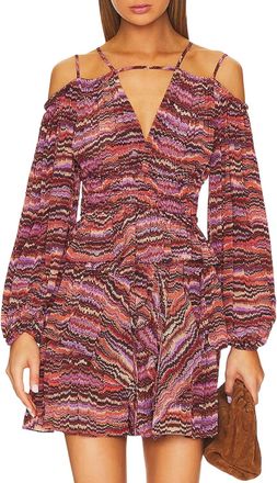 Ulla Johnson Womens Silvia Dress In Purple Saphire