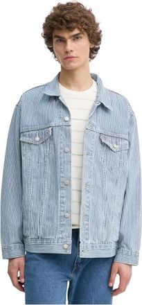 Levi's Denim Jacket - Heren - Spijkerjassen - Blauw - XL - Denim - Jassen