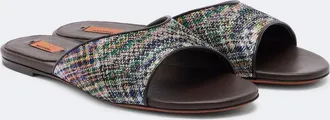 Missoni Liza lam&eacute; mules