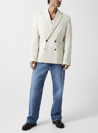 Jacquemus Mens De N&icirc;mes straight-leg jean