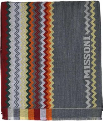 Missoni Grey Wool Scarf