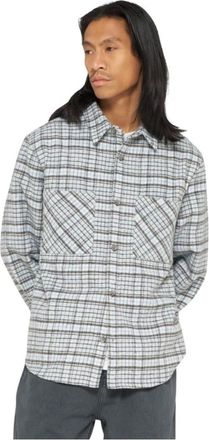 Edwin Camicia Julius LS - - Shirts - Uomo - Grigio - L