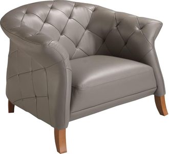 Angel Cerdá Sillón piel gris